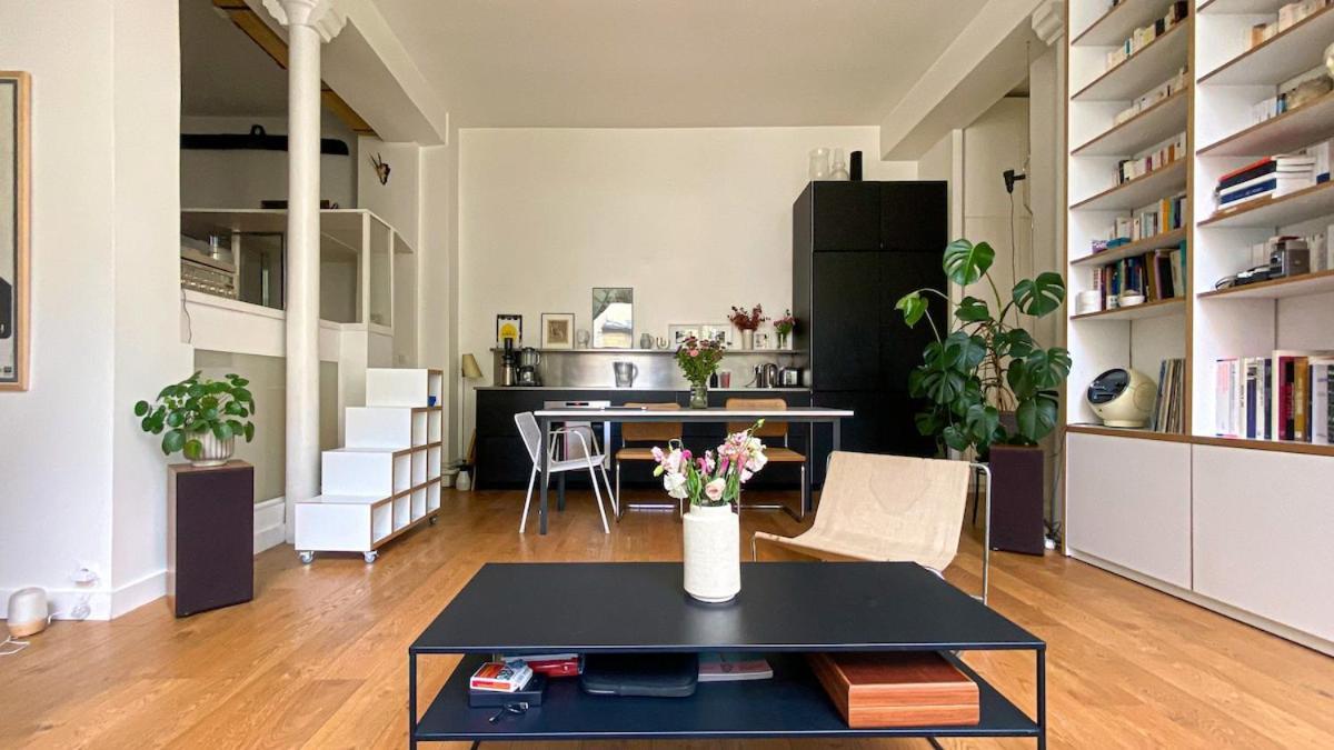Apartment Quiet And Bright Loft Paris